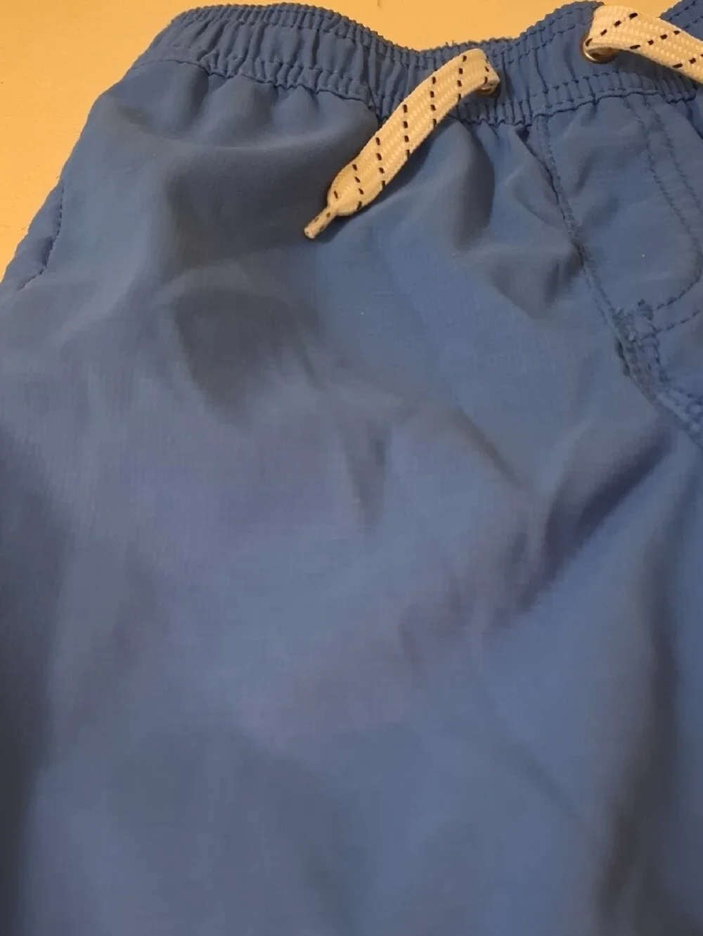 OshKosh B'gosh Boys Blue Shorts with White Drawstring